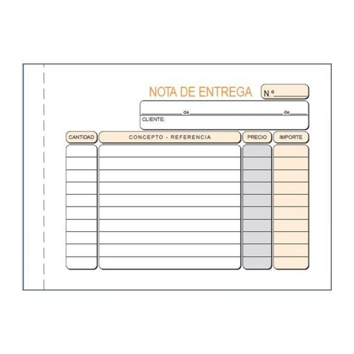 Talonario de Entregas OCTAVO T-32 - 15x10,5cm · Sin Autocopia | CasadelaTinta