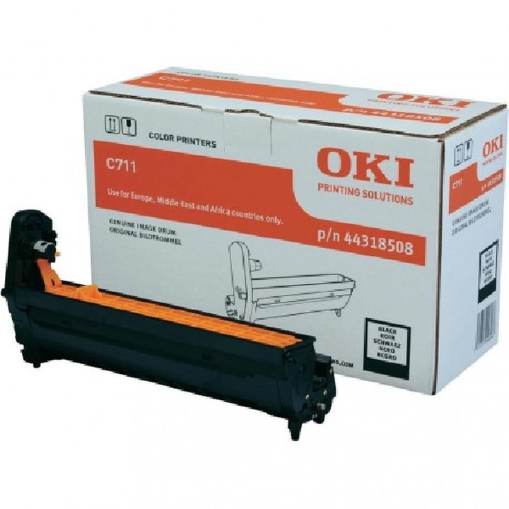 Tambor original 44318508 oki negro | casadelatinta