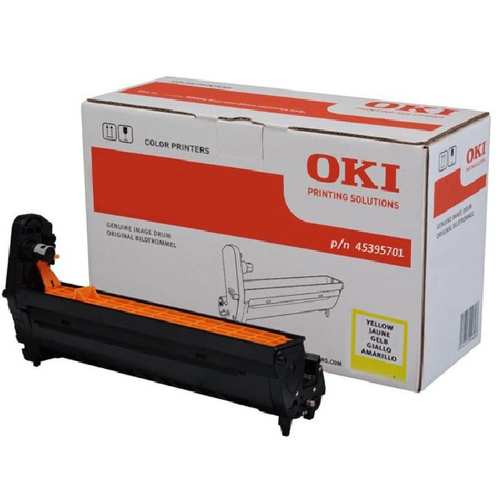 Tambor Original OKI 45395701 Amarillo - 45395701 | casadelatinta