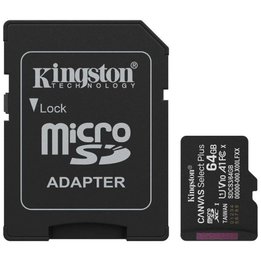 Tarjeta de Memoria KINGSTON SDCS3/64GB - 64GB · Clase 10