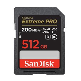 Tarjeta de Memoria SANDISK Extreme Pro - 512GB · Clase 10