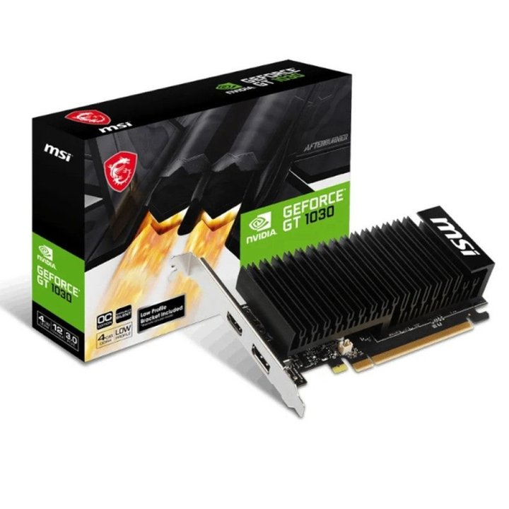 Tarjeta Gráfica MSI GT1030 OC 4GB DDR4 - 912-V812-037 | CasadelaTinta