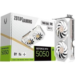 Tarjeta Gráfica ZOTAC Gaming GeForce RTX 5050 Twin Edge OC White Edition 8GB GDDR6 - ZT-B50500Q-10M