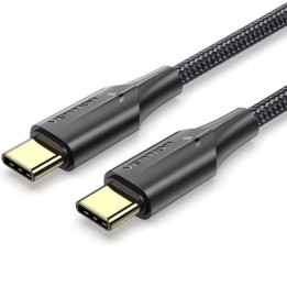 Cable USB 2.0 Tipo C/M a USB Tipo C/M - 1.5m · Negro