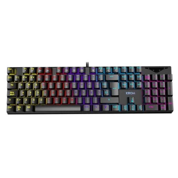 Teclado Gaming Mecánico con Cable  KROM Kasic Es | Mayorista casadelatinta