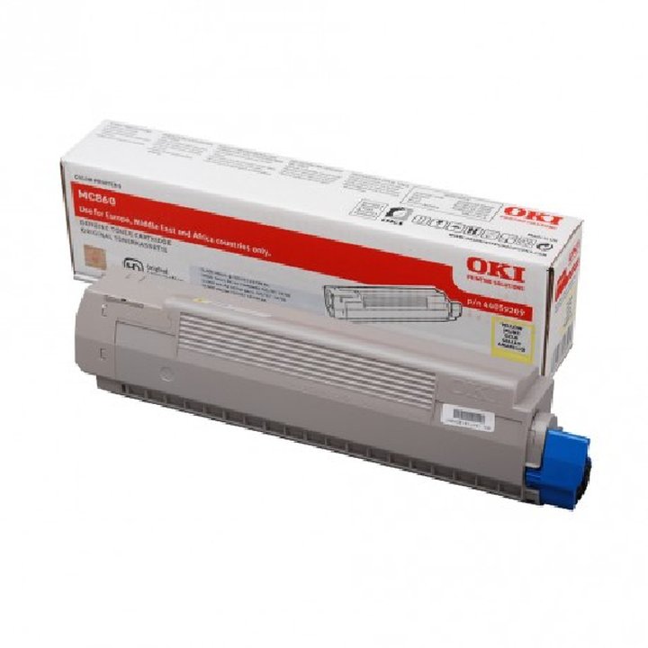 Toner original 44059209 oki amarillo | casadelatinta