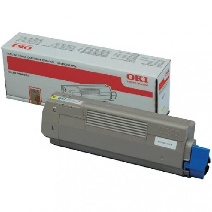 Toner original 44315305 oki amarillo | casadelatinta
