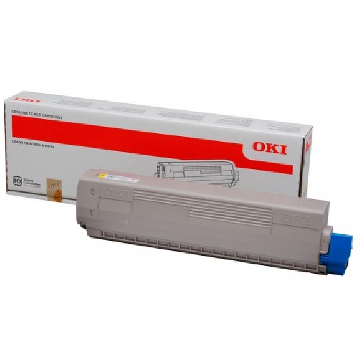 Toner original 44844613 oki amarillo | casadelatinta