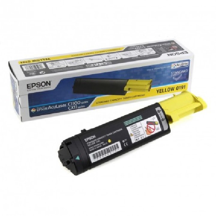 Toner original C13S050191 epson amarillo | casadelatinta