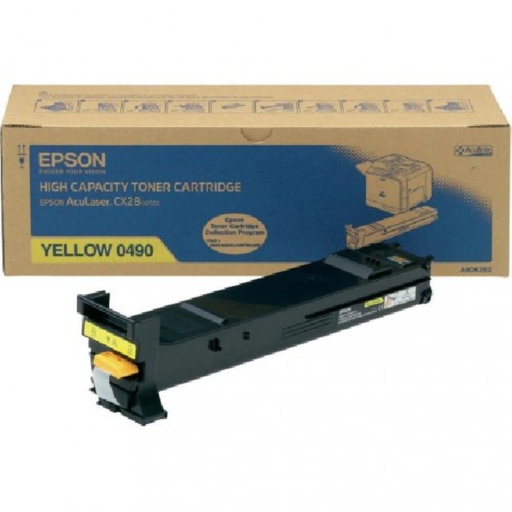 Toner original C13S050490 epson amarillo | casadelatinta