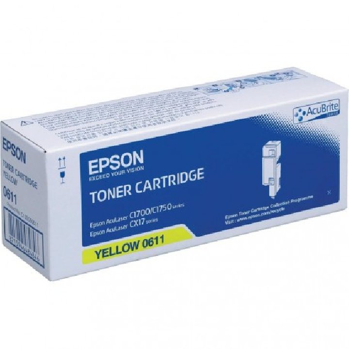 Toner original C13S050611 epson amarillo | casadelatinta