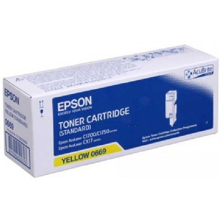 Toner original C13S050669 epson amarillo | casadelatinta