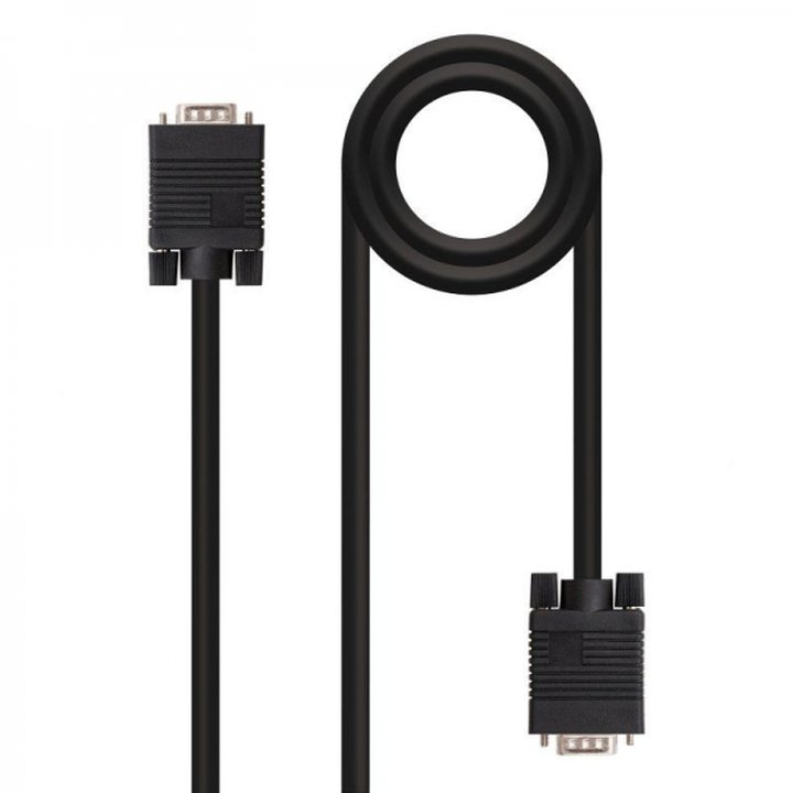 Cable S/VGA HDB15/M a HDB15/M - 5 m · Negro | CasadelaTinta