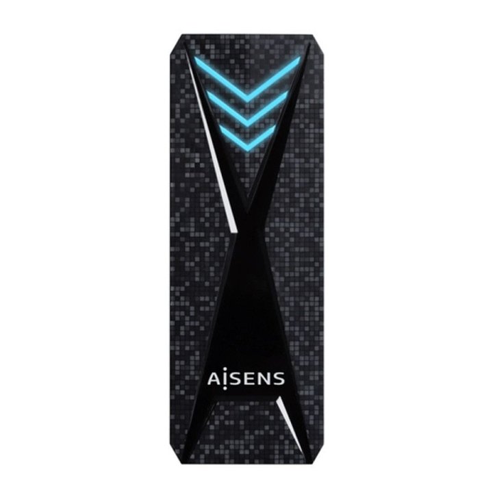 Caja Externa para Disco SSD AISENS ASM2-RGB013B | CasadelaTinta
