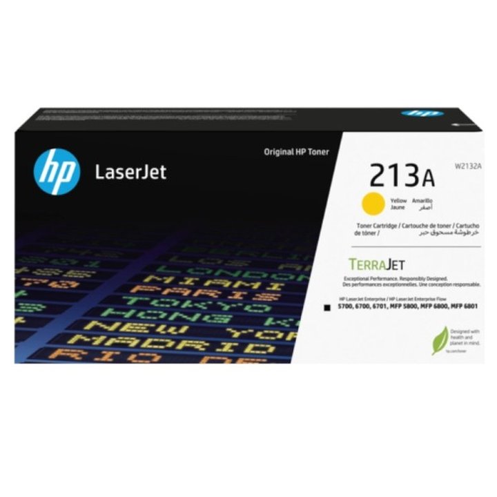 Toner Original HP 213A Amarillo - W2132A | CasadelaTinta