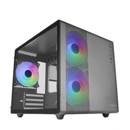 Caja MARS GAMING MC400 - RGB · Micro ATX · Mini ITX · 2.5" · 3.5" · USB 2.0 · USB 3.0