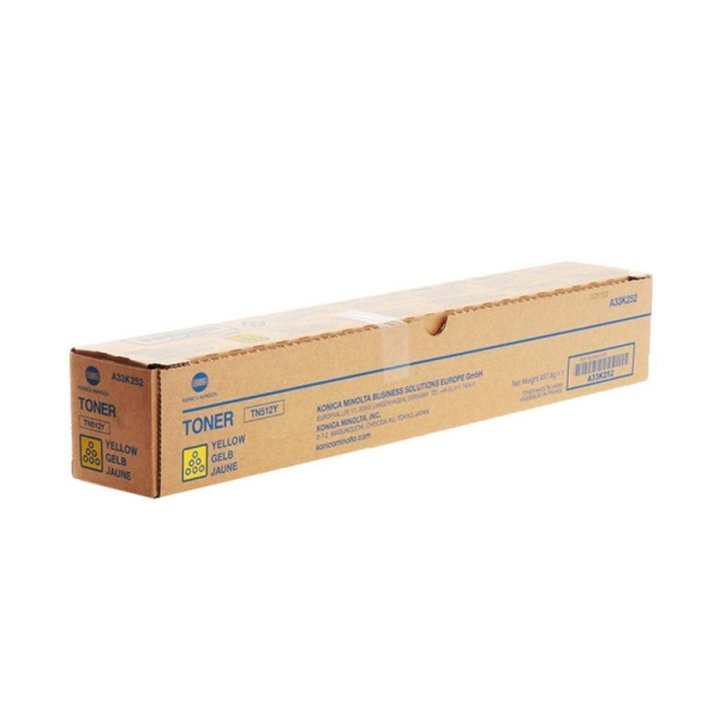 Toner Original KONICA MINOLTA TN512 Amarillo - A33K252 |casadelatinta