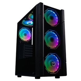 Caja Semitorre HIDITEC V30 - ARGB · Micro ATX · 2.5" · 3.5" · 2xUSB 2.0 · 1xUSB 3.0