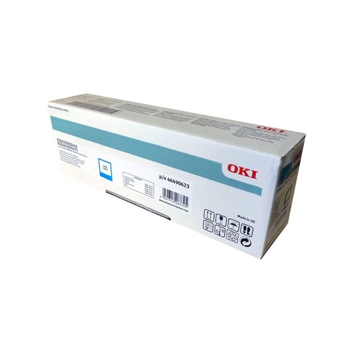 Toner Original OKI ES5432 Cian - 46490623 |casadelatinta