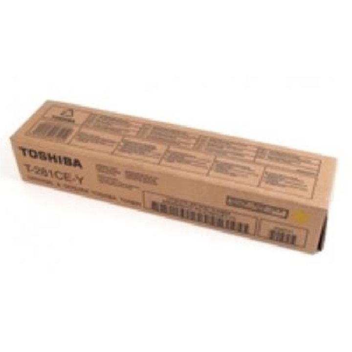 Toner original T281CEY toshiba amarillo | casadelatinta