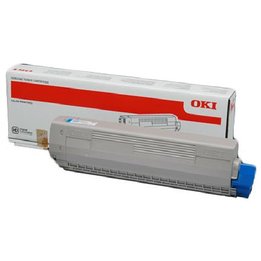 Toner Original OKI C833 Cian - 46443103