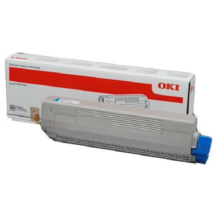 Toner Original OKI C833 Cian - 46443103 | CasadelaTinta