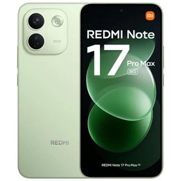 Smartphone XIAOMI Redmi Note 17 Pro Max - 5G · NFC · Sanpdragon 6s Gen5 · 6.83" ·  8GB · 512GB · HyperOS 3 · Verde