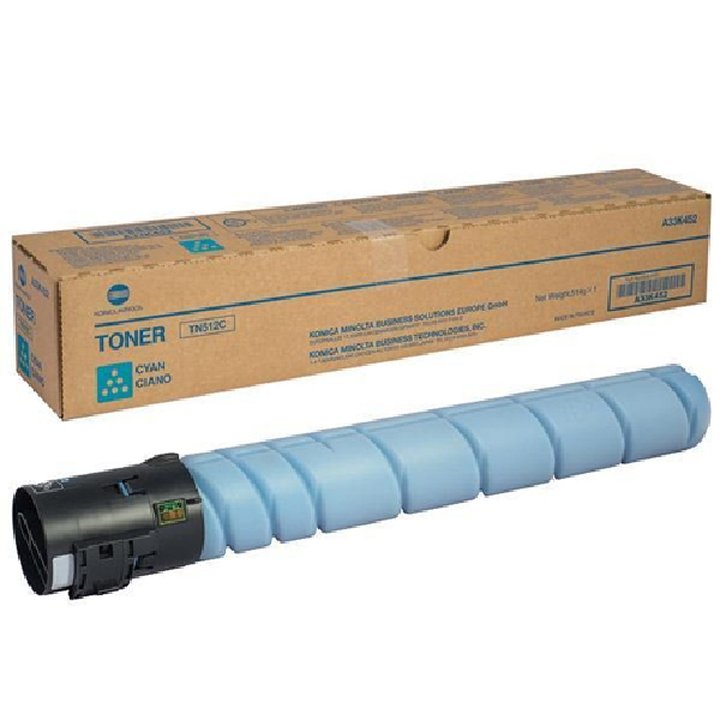 Toner Original KONICA-MINOLTA TN512C Cian - A33K452