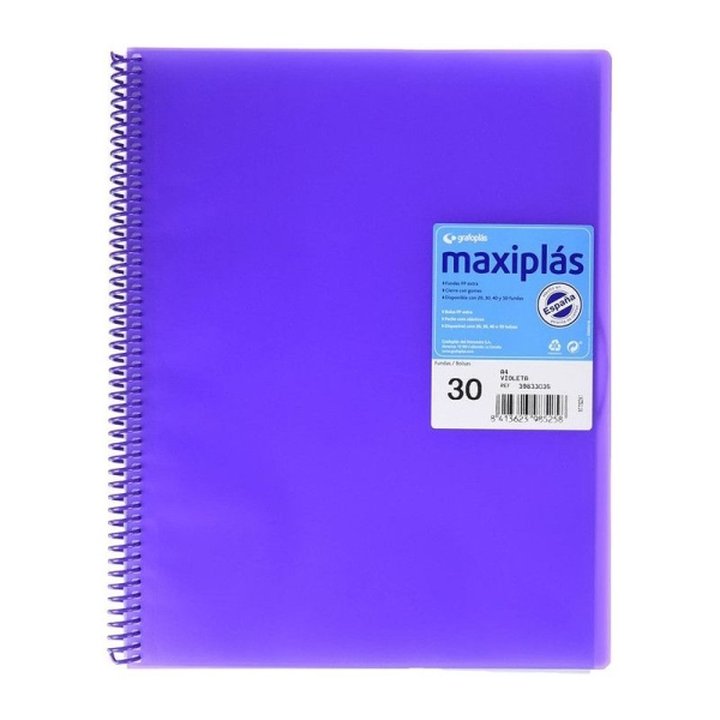 Carpeta de Fundas en Espiral GRAFOPLAS 39833035 | Mayorista casadelatinta
