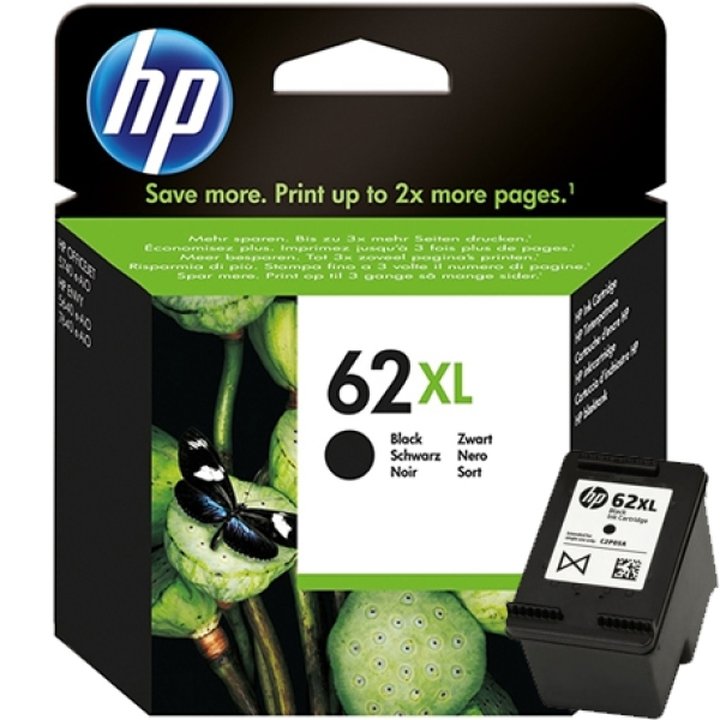 Cartucho Original HP 62XL Negro - C2P05AE | casadelatinta