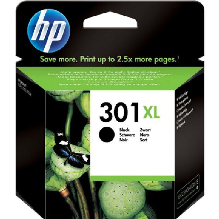 Cartucho Original HP 301XL Negro - CH563EE  | casadelatinta