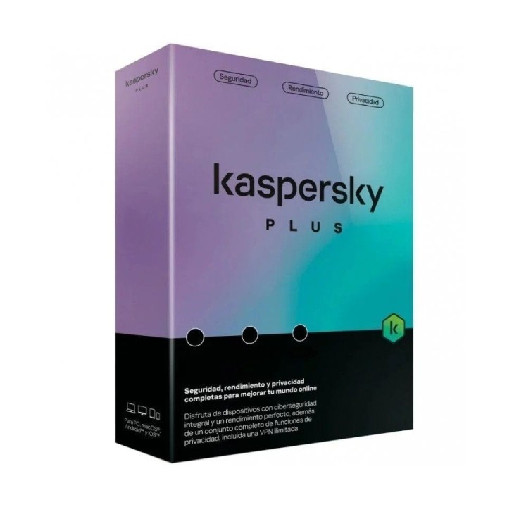 Antivirus KASPERSKY Plus KL1042S5EFS-MSBES | CasadelaTinta