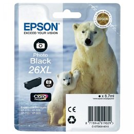 Cartucho Inkjet original C13T26314010 epson negro