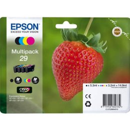 Pack Cartucho Original EPSON 29 BK+C+M+Y - C13T29864010