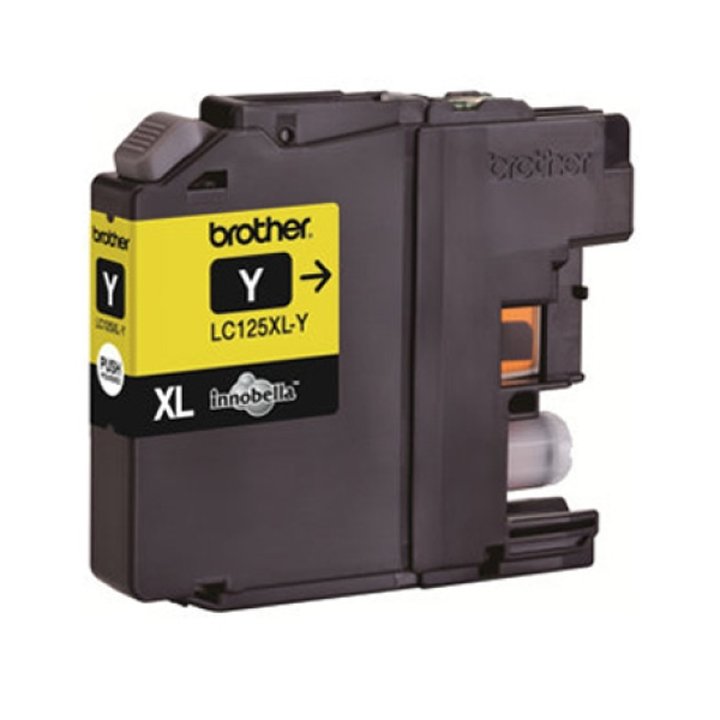 Cartucho Inkjet original LC125XLYBP brother amarillo | casadelatinta