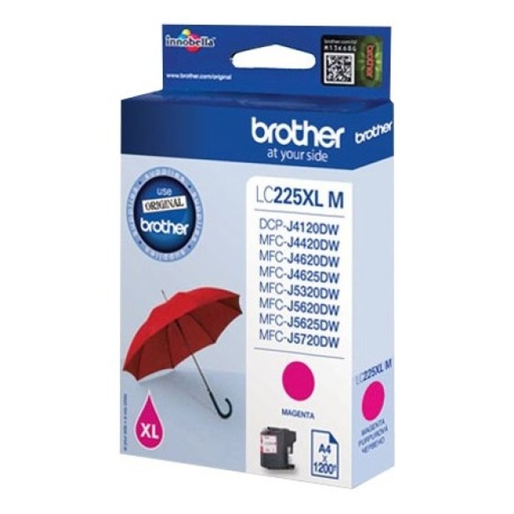 Cartucho Inkjet original LC225XLMBP brother magenta | casadelatinta