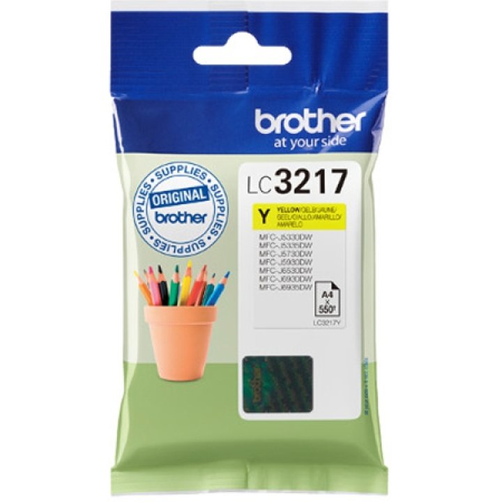 Cartucho Original BROTHER LC3217 Amarillo - LC3217Y | casadelatinta
