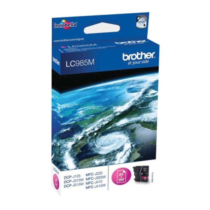 Cartucho Inkjet original LC985M brother magenta | casadelatinta