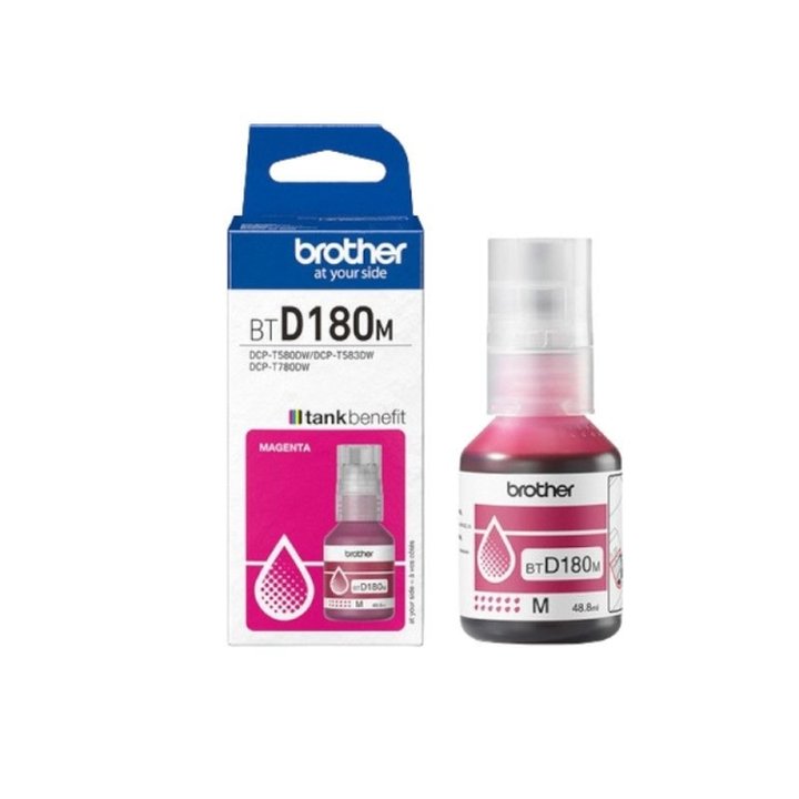 Botella Original BROTHER BTD180 Magenta - BTD180M | CasadelaTinta