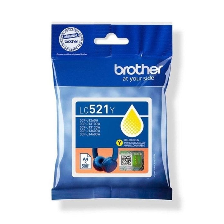 Cartucho  Original BROTHER LC527 Amarillo - LC527Y | CasadelaTinta
