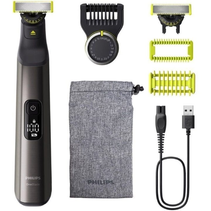 Cortabarbas con Recortadora con Bateria PHILIPS Oneblade Pro 360 | Mayorista casadelatinta