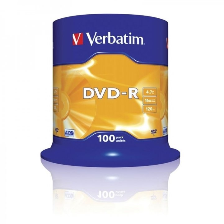 DVD-R VERBATIM Advanced Azo 43549 | casadelatinta