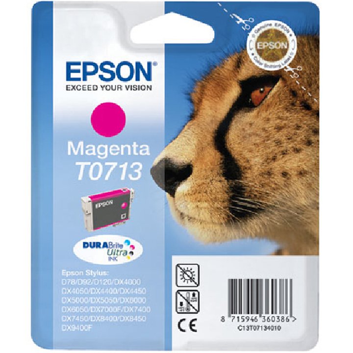 Cartucho Original EPSON T0713 Magenta - C13T071340B0 | casadelatinta