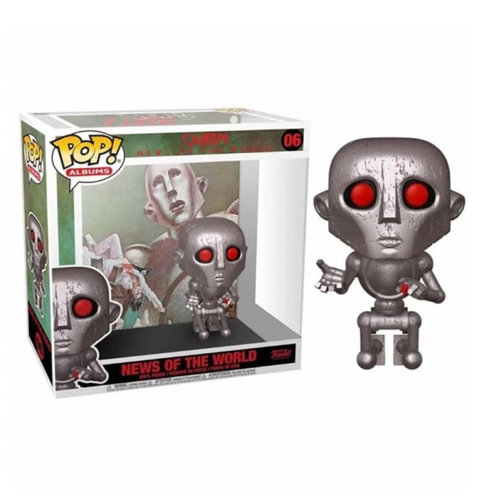 FUNKO POP News Of The World 06 - Queen Album - 889698530811 | CasadelaTinta