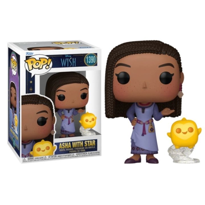 FUNKO POP Asha con Estrella 1390 - Wish - 889698724203 | CasadelaTinta