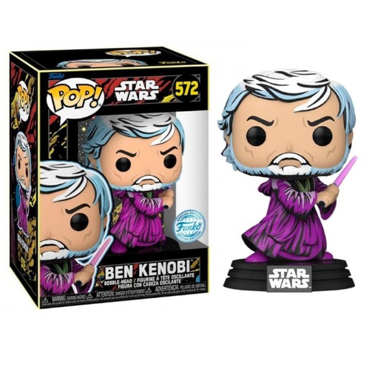 FUNKO POP Ben Kenobi 572 - Star Wars Retro -  889698666237 | CasadelaTinta