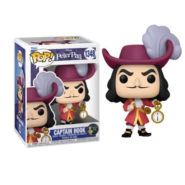 FUNKO POP Capitán Garfio 1348 - Peter Pan - 889698706957 | CasadelaTinta