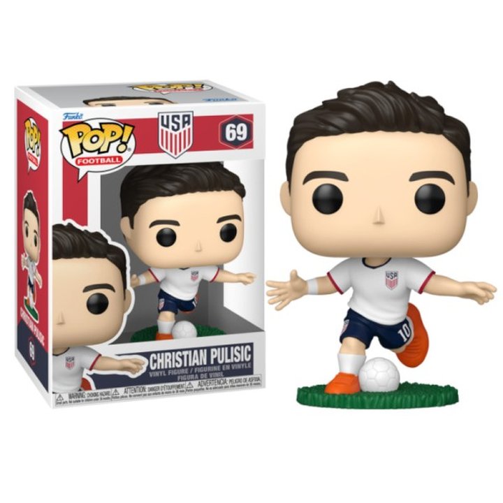 FUNKO POP Christian Pulisic 69 - Futbol USA - 889698927147 | CasadelaTinta
