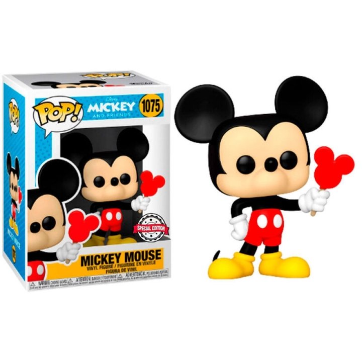 FUNKO POP Mickey Mouse con Piruleta 1075 - Mickey Mouse Edición Especial - 889698568784 | CasadelaTi