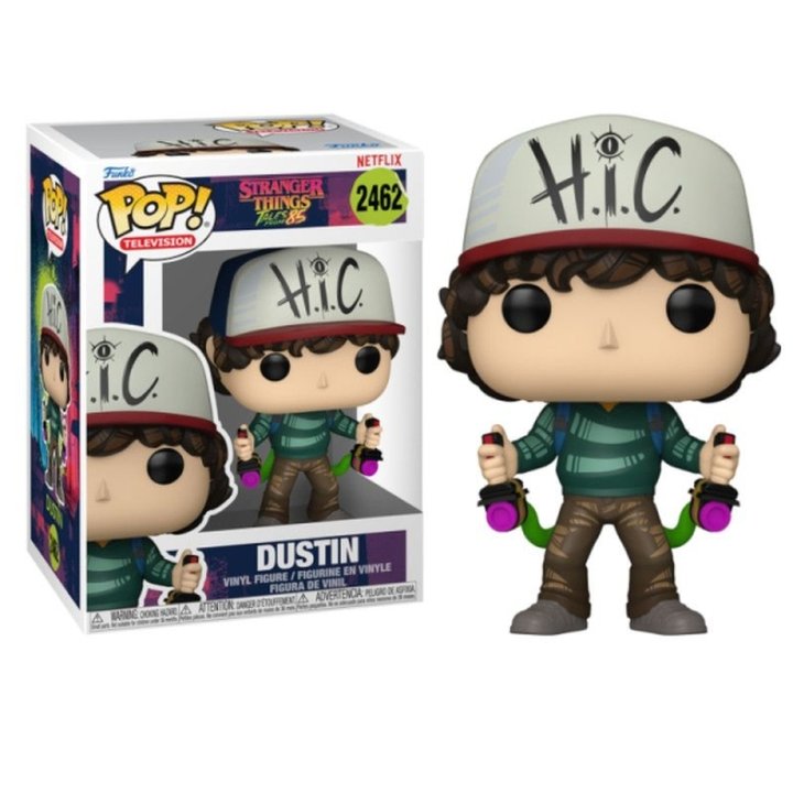 FUNKO POP Dustin 85' 2462 - Stranger Things - 889698943505 | CasadelaTinta